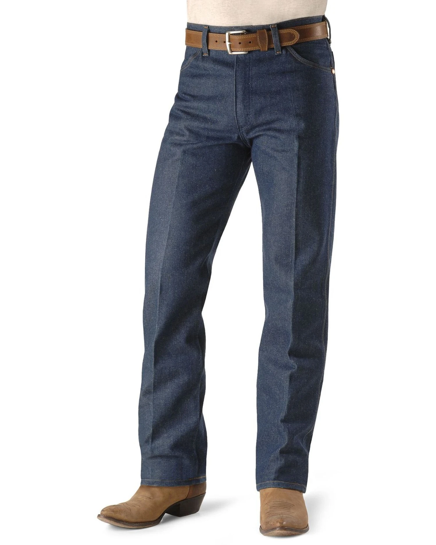 Wrangler Men's Original Fit Rigid Jeans 4 Wrangler Men's Original Fit Rigid Jeans - Image 2