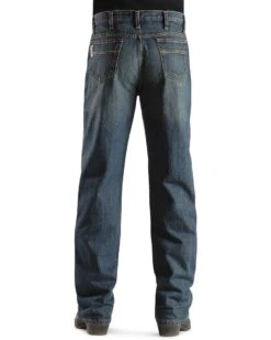 Cinch Jeans - White Label Relaxed Fit Denim Jeans Dark Stonewash
