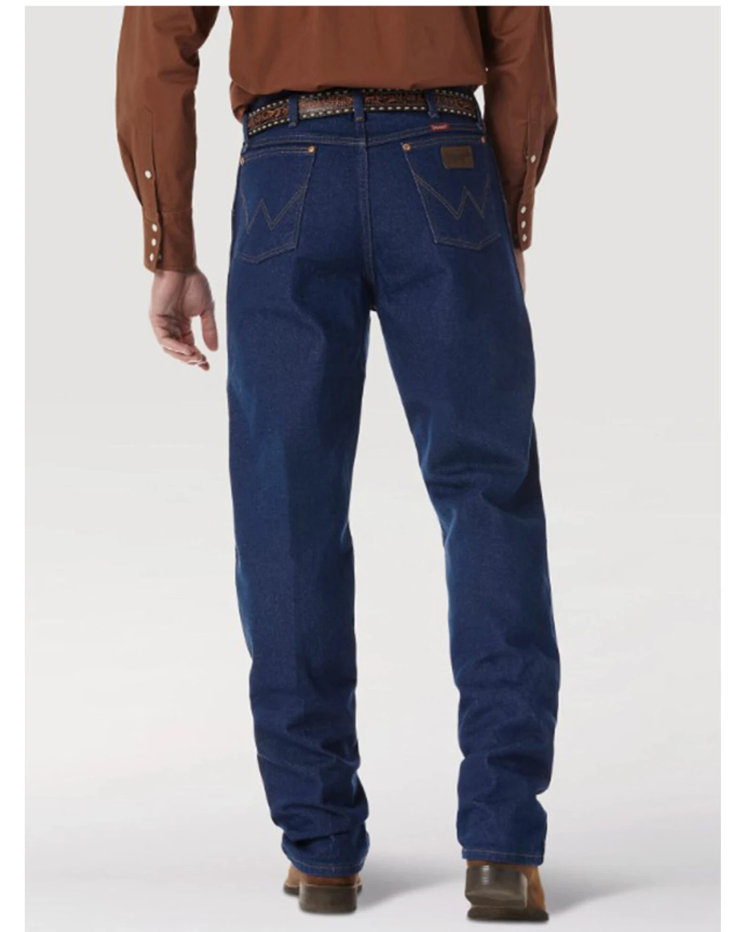 Wrangler 31MWZ Cowboy Cut Relaxed Fit Prewashed Jeans 6 Wrangler 31MWZ Cowboy Cut Relaxed Fit Prewashed Jeans - Image 4