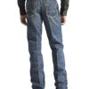 Ariat Men's M4 Gulch Medium Wash Relaxed Low Rise Bootcut Jeans -Wrangle Clothing Shop 010D88 CU P1