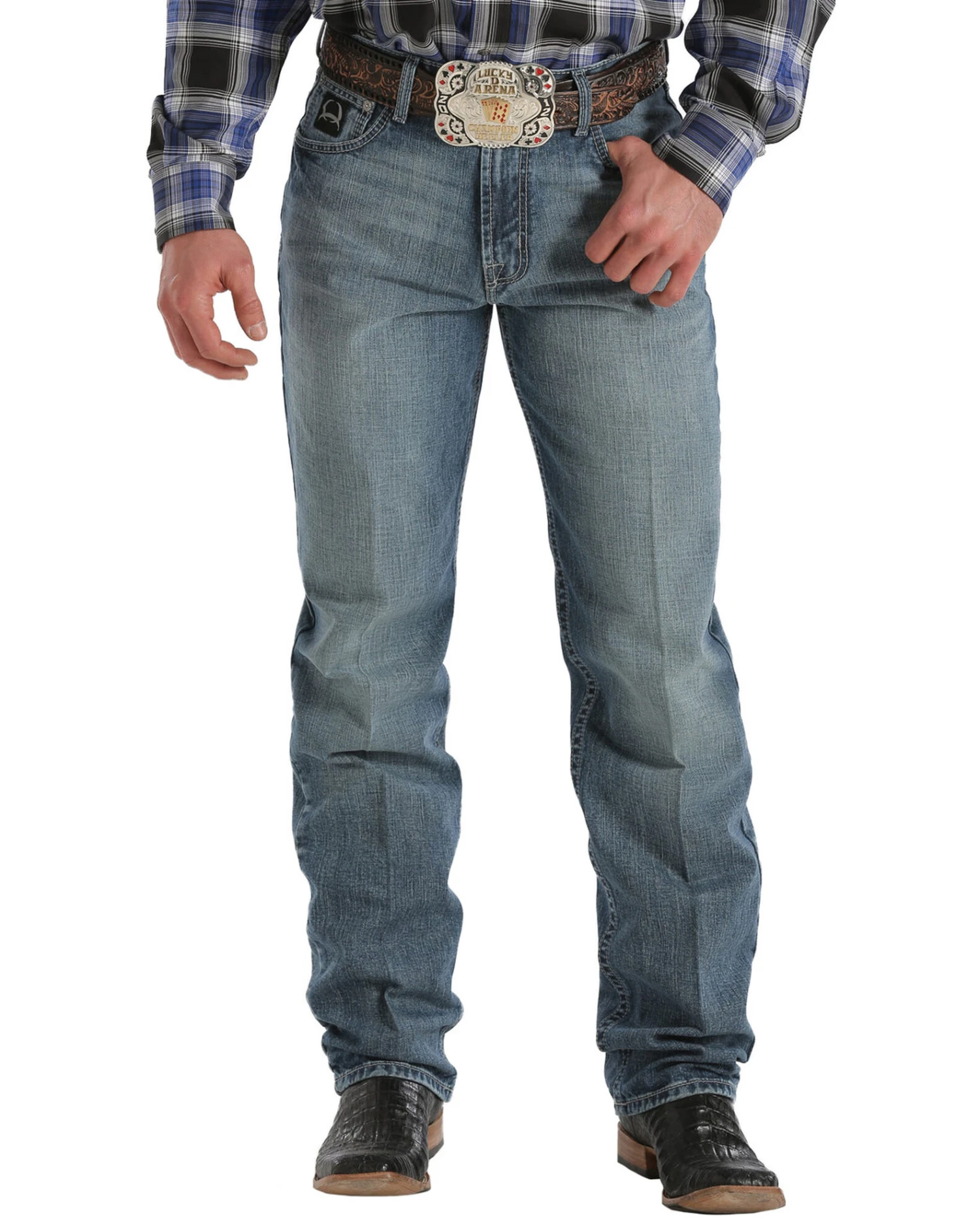 Cinch Men's Black Label 2.0 Stonewash Jeans 5 Cinch Men's Black Label 2.0 Stonewash Jeans - Image 3