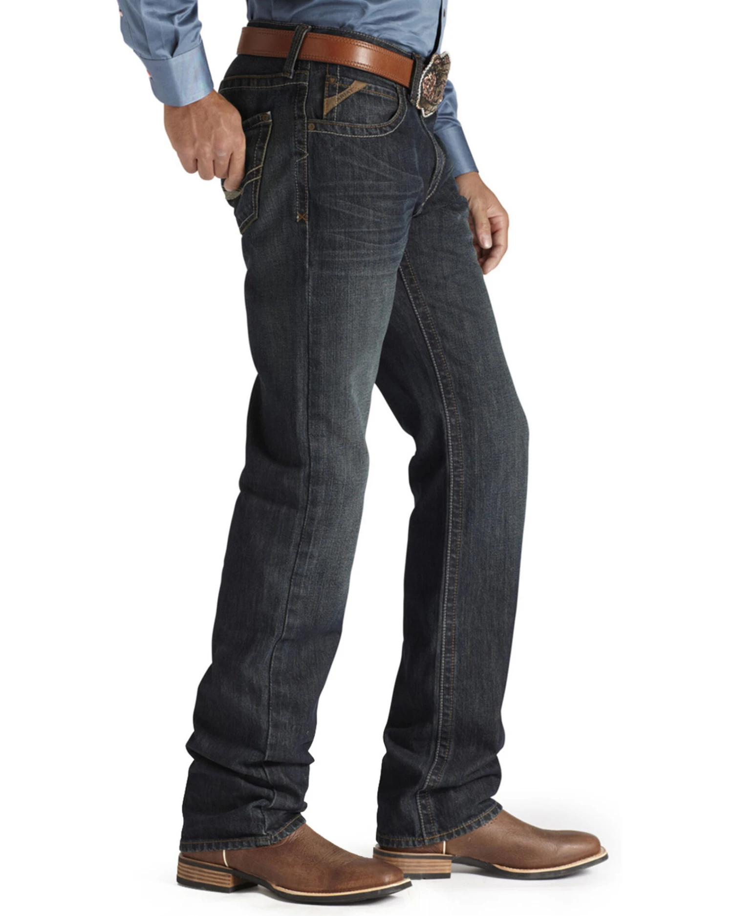 Ariat Men's M2 Relaxed Dusty Road Jeans 4 Ariat Men's M2 Relaxed Dusty Road Jeans - Image 2