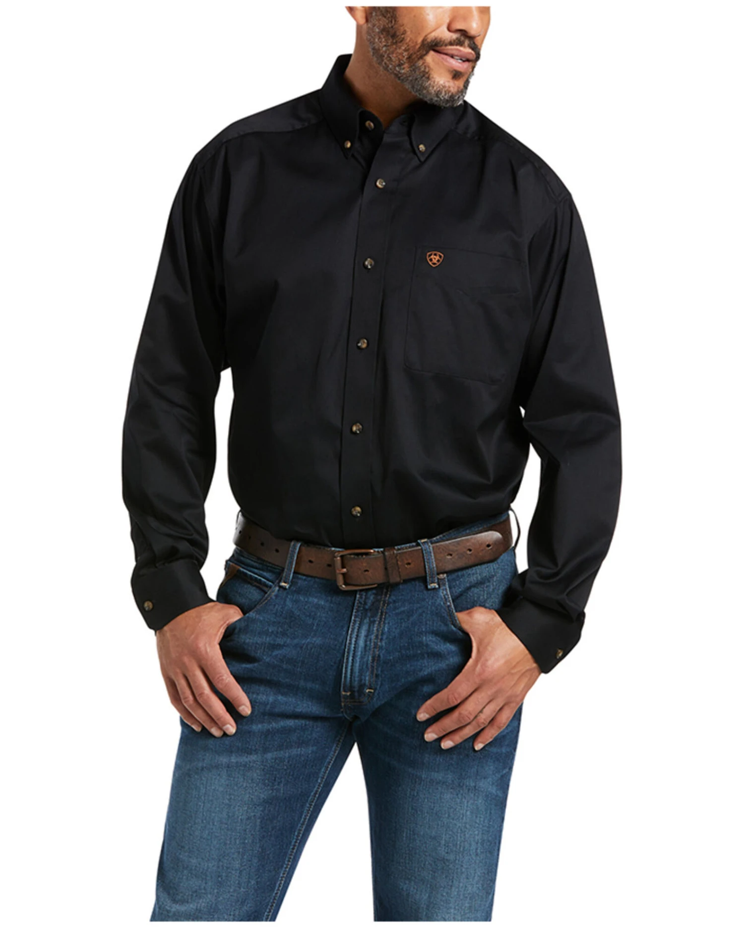 Ariat Men's Twill Long Sleeve Western Shirt - Big & Tall 3 Ariat Men's Twill Long Sleeve Western Shirt - Big & Tall