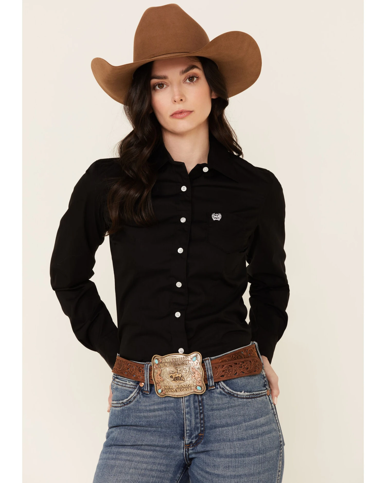 Cinch Women's Western Weave Pocket Shirt 3 Cinch Women's Western Weave Pocket Shirt