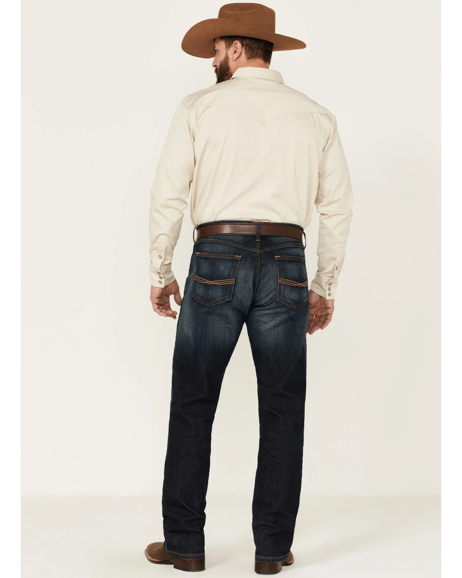 Ariat Men's M5 Legacy Stretch Durham Straight Jeans 5 Ariat Men's M5 Legacy Stretch Durham Straight Jeans - Image 3