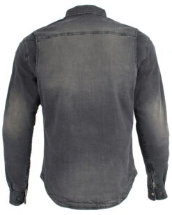 Milwaukee Performance Men's Denim Biker Shirt 10 Milwaukee Performance Men's Denim Biker Shirt -Wrangle Clothing Shop 2000255891 001 P2