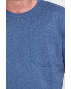 Hawx Men's Pocket Crew Short Sleeve Work T-Shirt - Tall  -Wrangle Clothing Shop 2000276677 403 P4