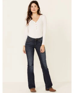 Wrangler Women's Willow Lovette Ultimate Riding Bootcut Jeans -Wrangle Clothing Shop 2000280918 400 P3