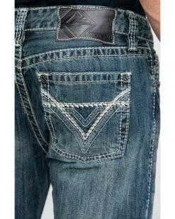 Rock & Roll Denim Men's Pistol Med Bootcut Jeans  -Wrangle Clothing Shop 2000283476 400 P5