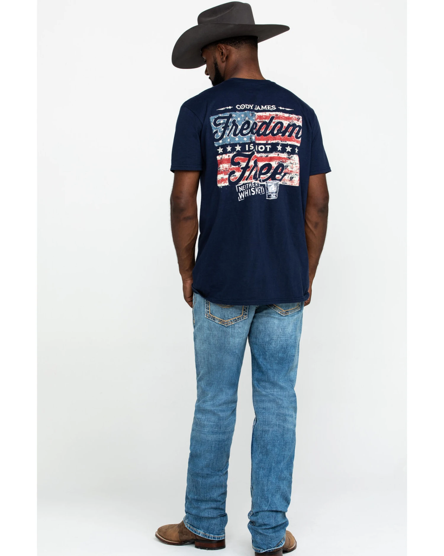 Cody James Core Men's Clover Leaf Light Wash Stretch Slim Straight Jeans 7 Cody James Core Men's Clover Leaf Light Wash Stretch Slim Straight Jeans - Image 5