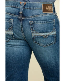 Ariat Men's M7 Rocker Summit Dark Stretch Stackable Slim Straight Jeans 11 Ariat Men's M7 Rocker Summit Dark Stretch Stackable Slim Straight Jeans -Wrangle Clothing Shop 2000322092 402 P4