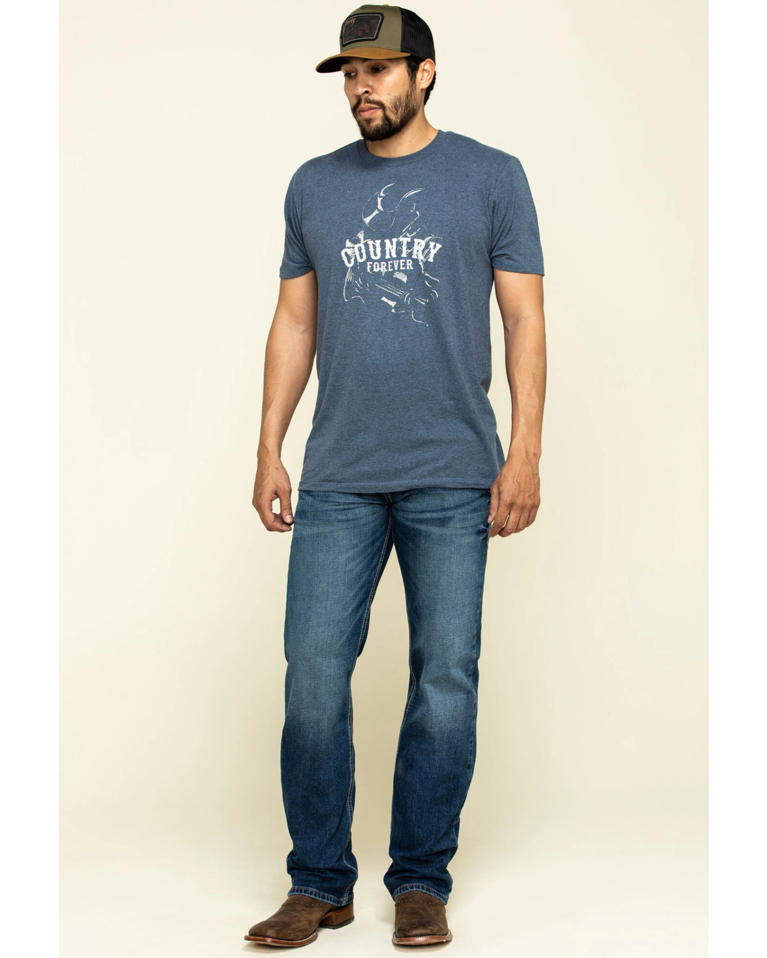 Ariat Men's M7 Rocker Summit Dark Stretch Stackable Slim Straight Jeans 8 Ariat Men's M7 Rocker Summit Dark Stretch Stackable Slim Straight Jeans - Image 6