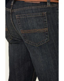 Cody James Men's Barn Sour Dark Wash Stretch Slim Straight Jeans  -Wrangle Clothing Shop 2000325573 400 P4