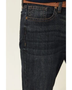 Cody James Men's Barn Sour Dark Wash Stretch Slim Straight Jeans  -Wrangle Clothing Shop 2000325573 400 P5