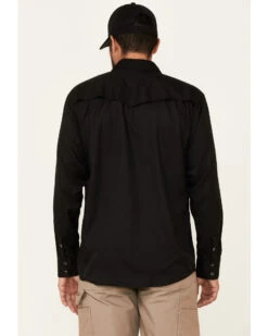 Hooey Men's Solid Habitat Sol Long Sleeve Snap Western Shirt  -Wrangle Clothing Shop 2000337209 001 P4