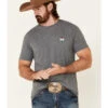 Cinch Men's Heather Gray Color Fade Logo Short Sleeve T-Shirt  -Wrangle Clothing Shop 2000345613 020 P1
