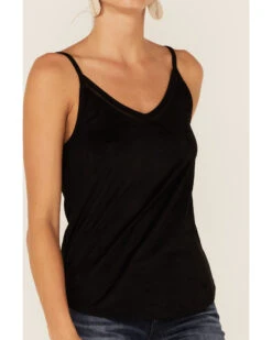 Shyanne Women's Faux Suede Latter Trim Cami  -Wrangle Clothing Shop 2000351342 001 P3
