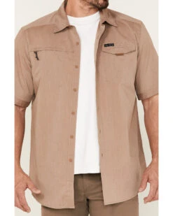 Wrangler ATG Men's All-Terrain Asymmetric Pocket Button Down Western Shirt  -Wrangle Clothing Shop 2000358043 200 P3