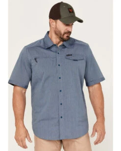 Wrangler ATG Men's All-Terrain Pocket Short Sleeve Button Down Western Shirt 