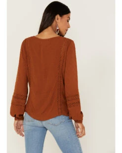 Idyllwind Women's Romance Floral Embroidered Swiss Dot Blouse -Wrangle Clothing Shop 2000359149 255 P5