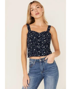 Idyllwind Women's Pineview Corset Star Print Tank Top