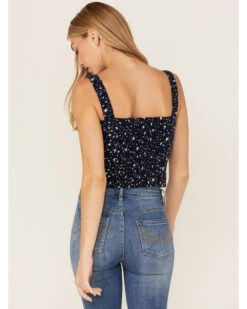 Idyllwind Women's Pineview Corset Star Print Tank Top 9 Idyllwind Women's Pineview Corset Star Print Tank Top -Wrangle Clothing Shop 2000359162 410 P4