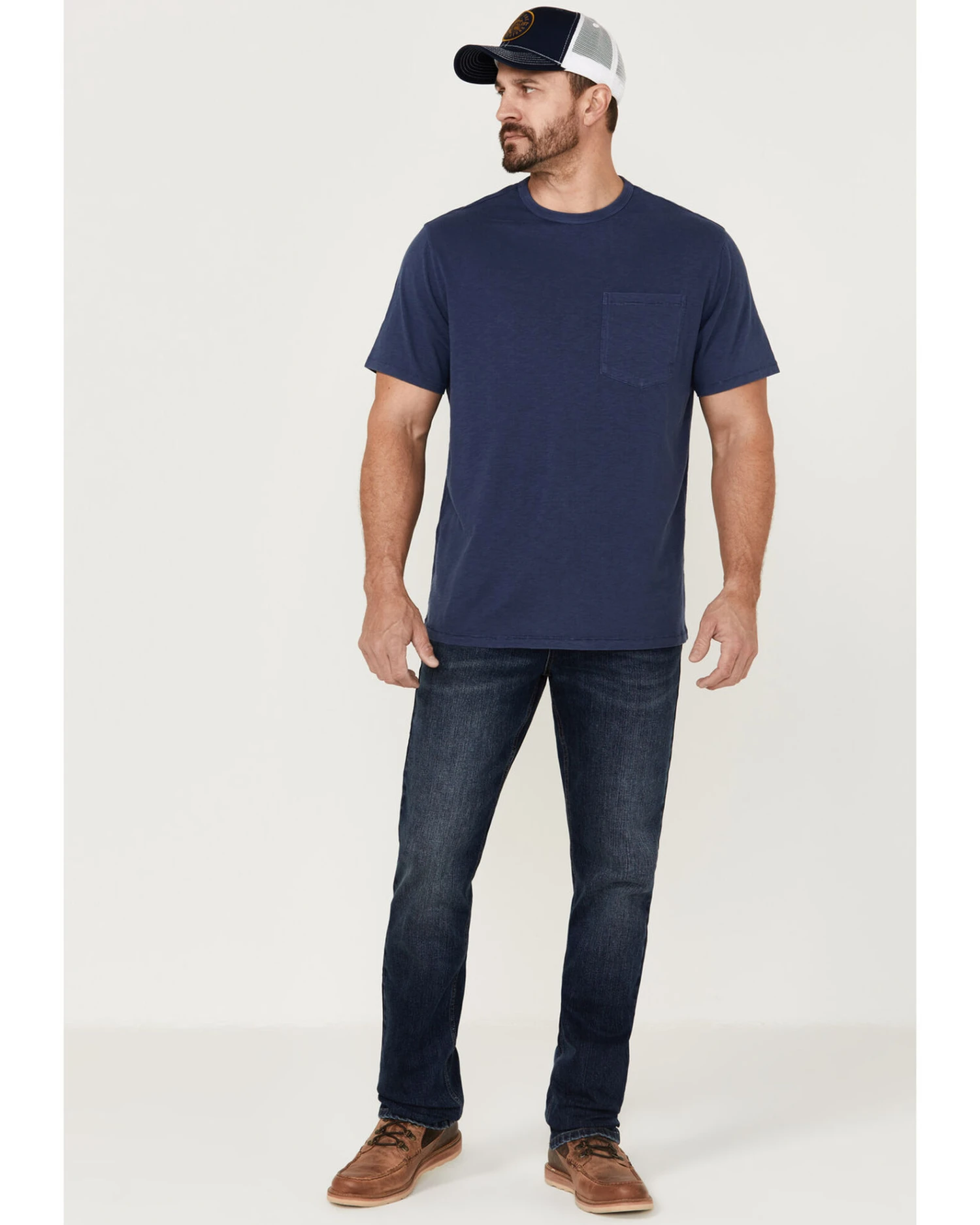 Brothers & Sons Men's Basic Short Sleeve Pocket T-Shirt 4 Brothers & Sons Men's Basic Short Sleeve Pocket T-Shirt - Image 2