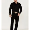 Blue Ranchwear Men's Durango Black Wash Stretch Slim Straight Jeans   -Wrangle Clothing Shop 2000359496 001 P1