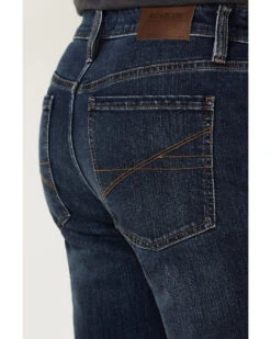 Brothers & Sons Men's Diamond Back Dark Wash Stretch Slim Straight Jeans  -Wrangle Clothing Shop 2000359572 416 P4