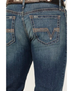 Cinch Men's Ian Dark Stonewash Performance Stretch Slim Bootcut Jeans 9 Cinch Men's Ian Dark Stonewash Performance Stretch Slim Bootcut Jeans -Wrangle Clothing Shop 2000362785 402 P4