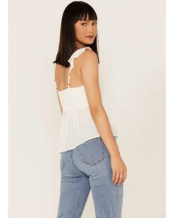 Shyanne Women's Flutter Sleeve Tank 9 Shyanne Women's Flutter Sleeve Tank -Wrangle Clothing Shop 2000364742 100 P4