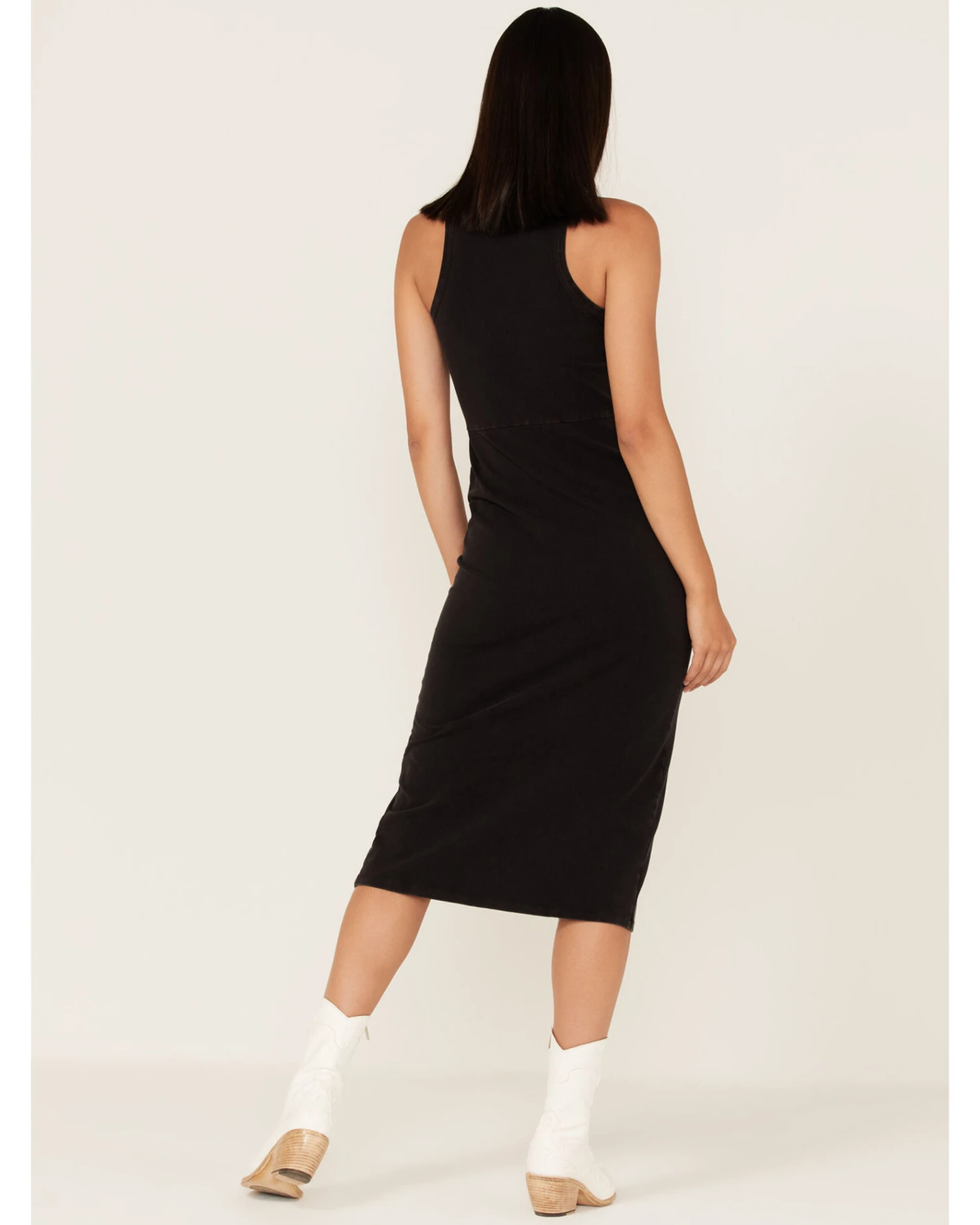 Cleo + Wolf Women's Halter Slit Midi Dress 6 Cleo + Wolf Women's Halter Slit Midi Dress - Image 4