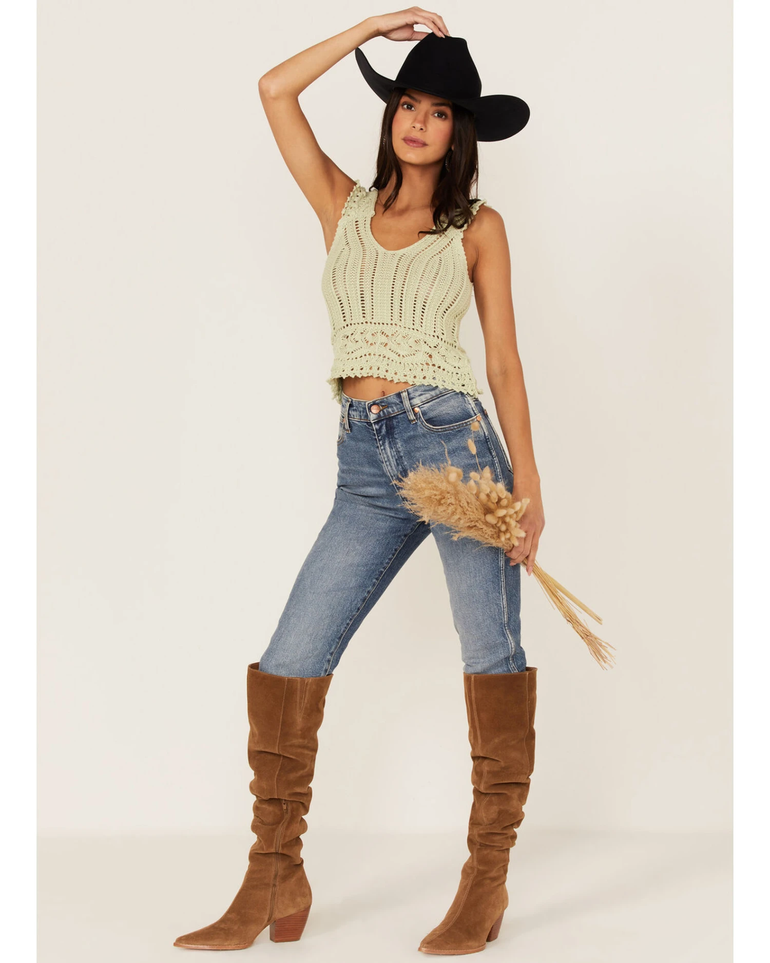 Shyanne Women's Sweater Knit Tank 4 Shyanne Women's Sweater Knit Tank - Image 2