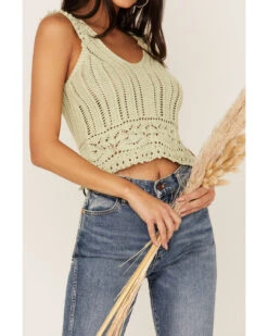 Shyanne Women's Sweater Knit Tank 8 Shyanne Women's Sweater Knit Tank -Wrangle Clothing Shop 2000364941 331 P3