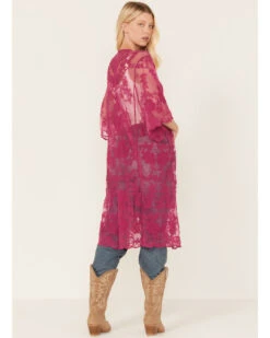 Shyanne Women's Lace Duster Kimono -Wrangle Clothing Shop 2000366758 550 P4