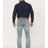 Rock & Roll Denim Men's Hooey Light Vintage Wash Revolver Stretch Slim Straight Jeans -Wrangle Clothing Shop 2000367640 205 P1