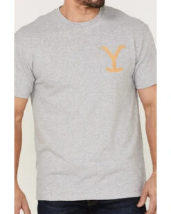 Changes Men's Yellowstone For The Brand Silhouette Graphic T-Shirt   -Wrangle Clothing Shop 2000371829 80 P3