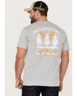 Changes Men's Yellowstone For The Brand Silhouette Graphic T-Shirt   -Wrangle Clothing Shop 2000371829 80 P4