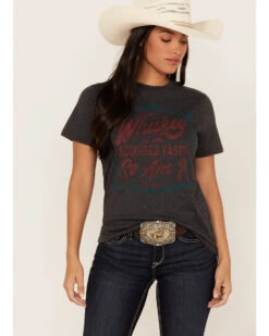 Wrangler Women's Whiskey Acquired Taste Graphic Tee
