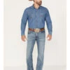 Cody James Men's Manning Light Wash Slim Boot Stretch Denim Jeans -Wrangle Clothing Shop 2000373330 412 P1