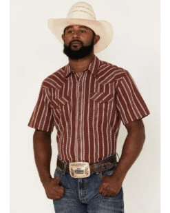 Cody James Men's Guerrero Stripe Snap Western Shirt 