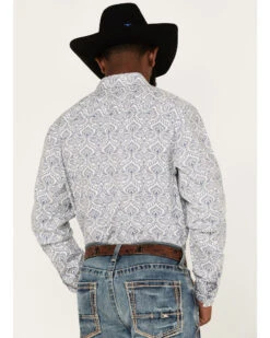 Gibson Men's Lava Lamp Floral Print Button Down Western Shirt 9 Gibson Men's Lava Lamp Floral Print Button Down Western Shirt -Wrangle Clothing Shop 2000374025 110 P4