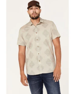 Pendleton Men's Shoreline Print Short Sleeve Western Shirt 