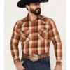 Pendleton Men's Frontier Plaid Long Sleeve Snap Western Shirt -Wrangle Clothing Shop 2000374651 220 P1