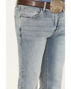 Hooey Men's Revolver Light Wash Slim Straight Reflex Jeans  -Wrangle Clothing Shop 2000375479 412 P4