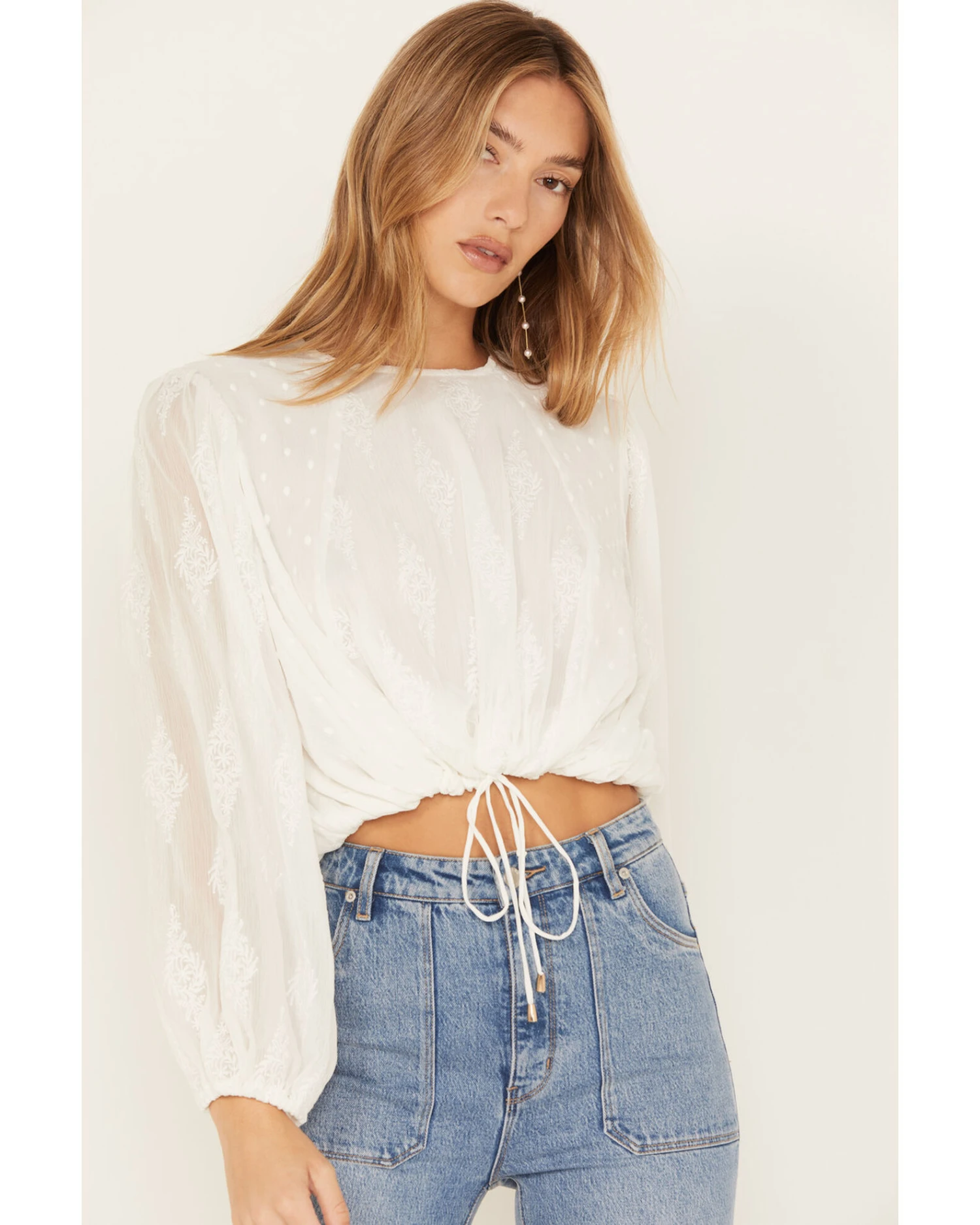 Talisman Women's Harmony Long Sleeve Blouse 3 Talisman Women's Harmony Long Sleeve Blouse