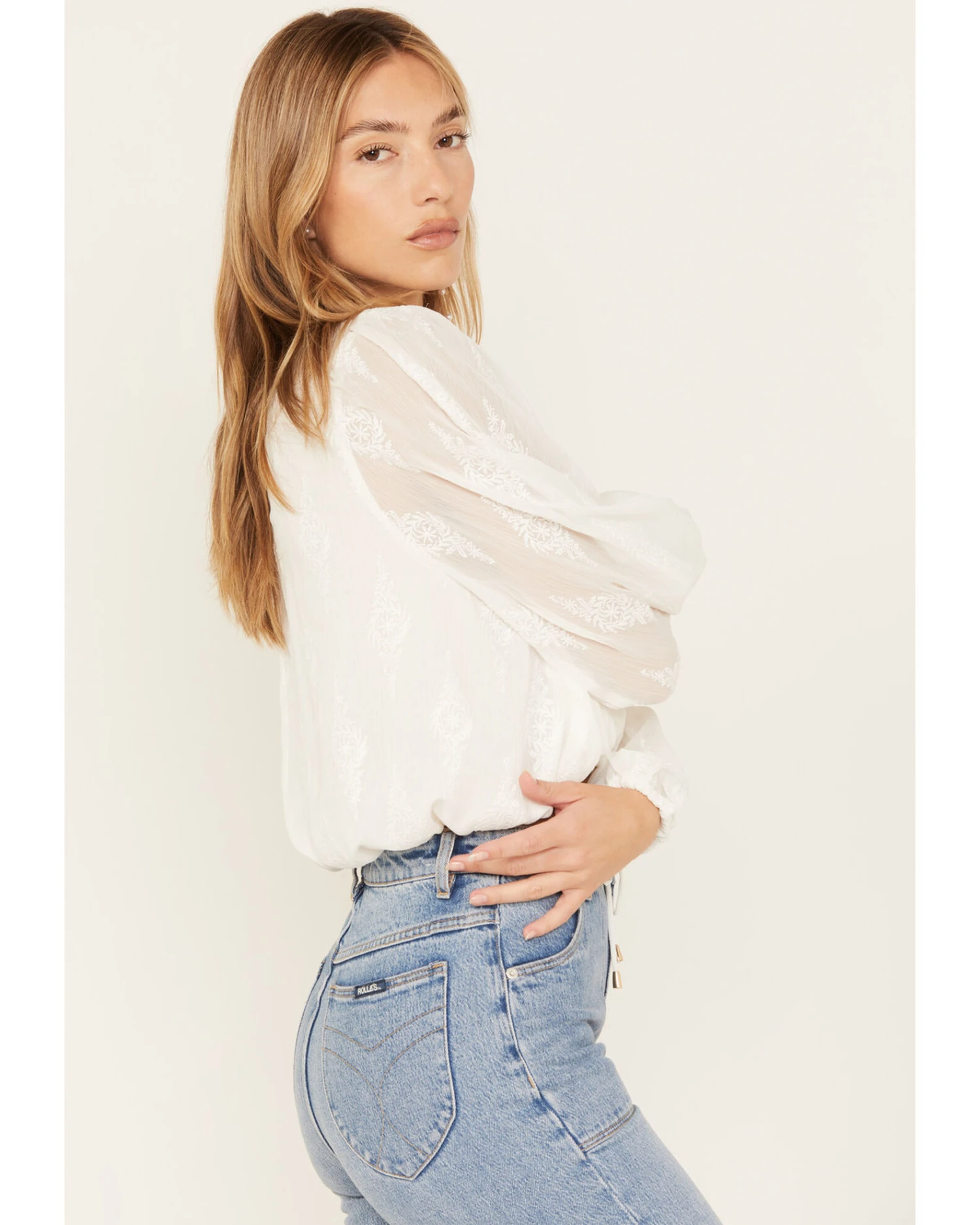 Talisman Women's Harmony Long Sleeve Blouse 4 Talisman Women's Harmony Long Sleeve Blouse - Image 2