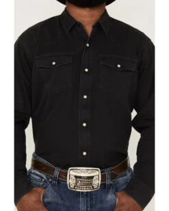 Ariat Men's Jurlington Retro Solid Snap Western Shirt - Big & Tall -Wrangle Clothing Shop 2000377052 022 P3