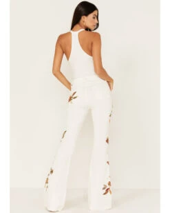 Driftwood Women's Farrah Feathery Corduroy Flare Jeans -Wrangle Clothing Shop 2000378939 100 P3