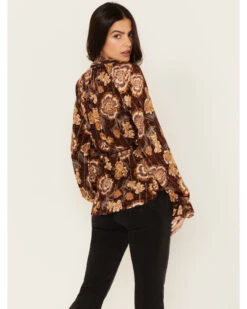 Shyanne Women's Belted Peasant Top 9 Shyanne Women's Belted Peasant Top -Wrangle Clothing Shop 2000380668 401 P4